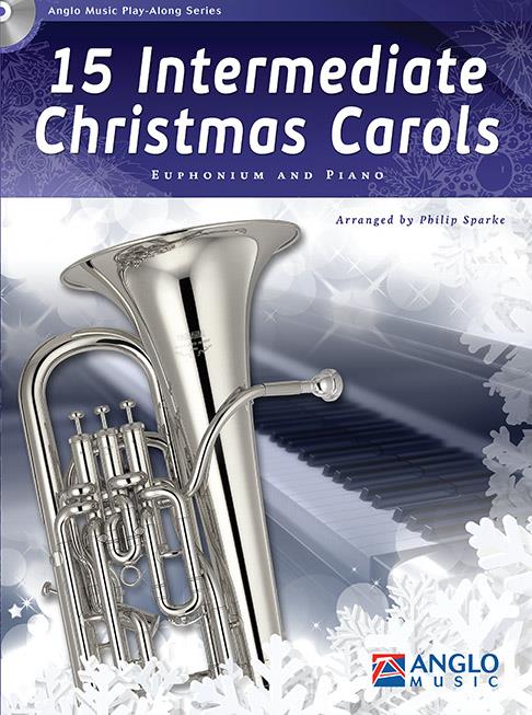 15 Intermediate Christmas Carols Euphonium and Piano